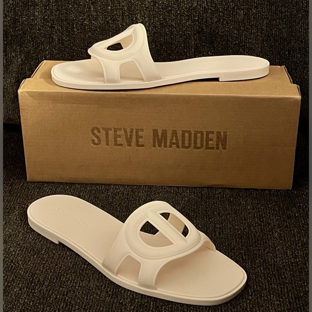 Steve Madden Women's Jellie Bone Sandals Size-8M
